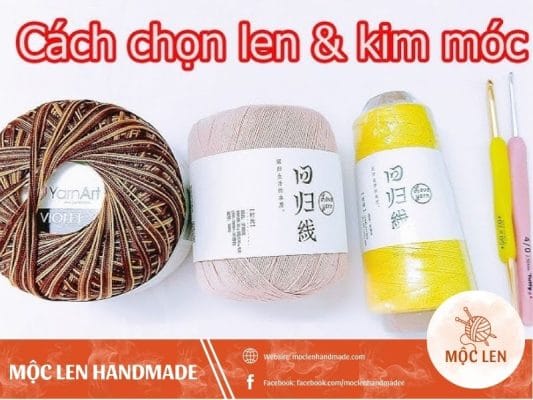 dụng cụ móc len cho người mới